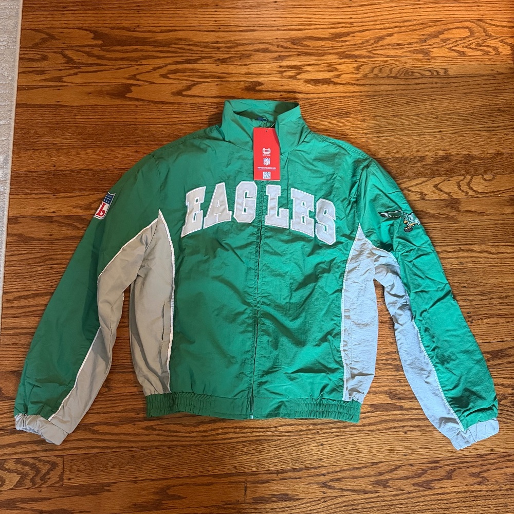 Kelly Green Philadelphia Eagles Track Jacket